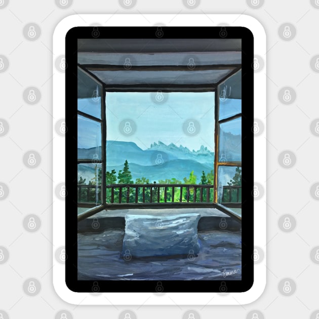 Cozy Window Sticker by emmawtj